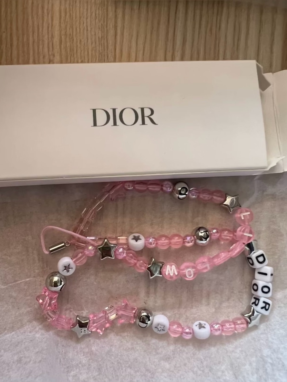Dior Beauty Lipglow Phone Charm/Chain